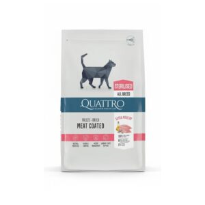 اكل قطط  معقم طعم سلمون